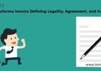 The Proforma Invoice Defining Legality, Agreement, and Cost