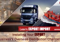 Installing Your Export Business's Overseas Distribution Channel