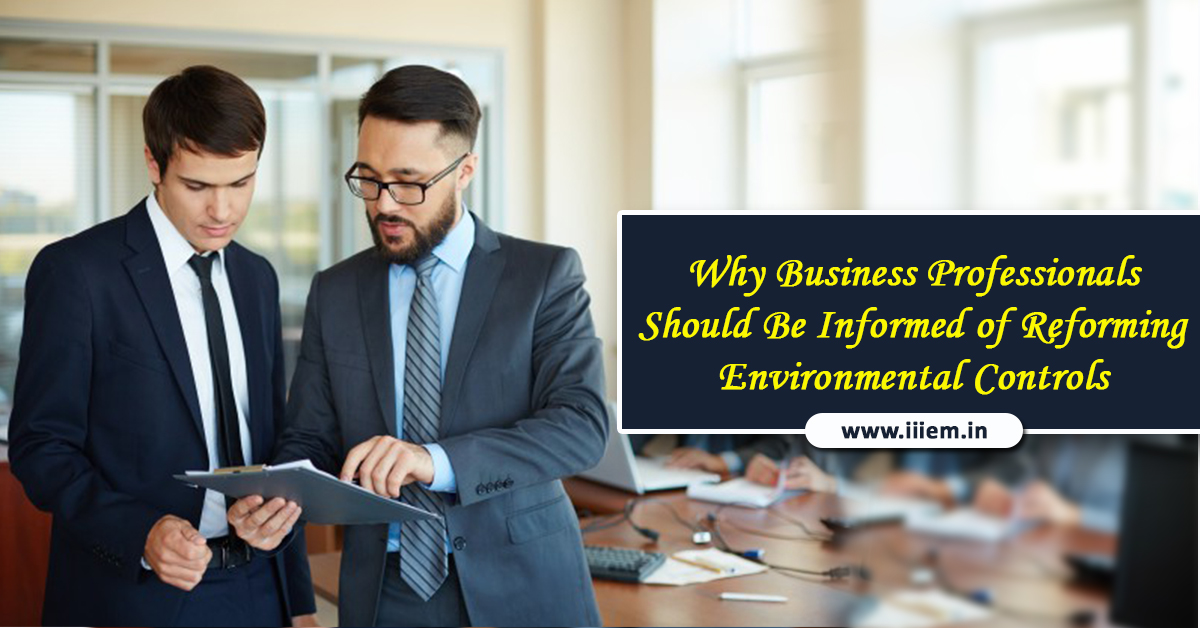 Why Business Professionals Should Be Informed of Reforming