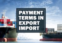 Payment terms in Export and Import