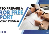 Error Free Performa Invoice